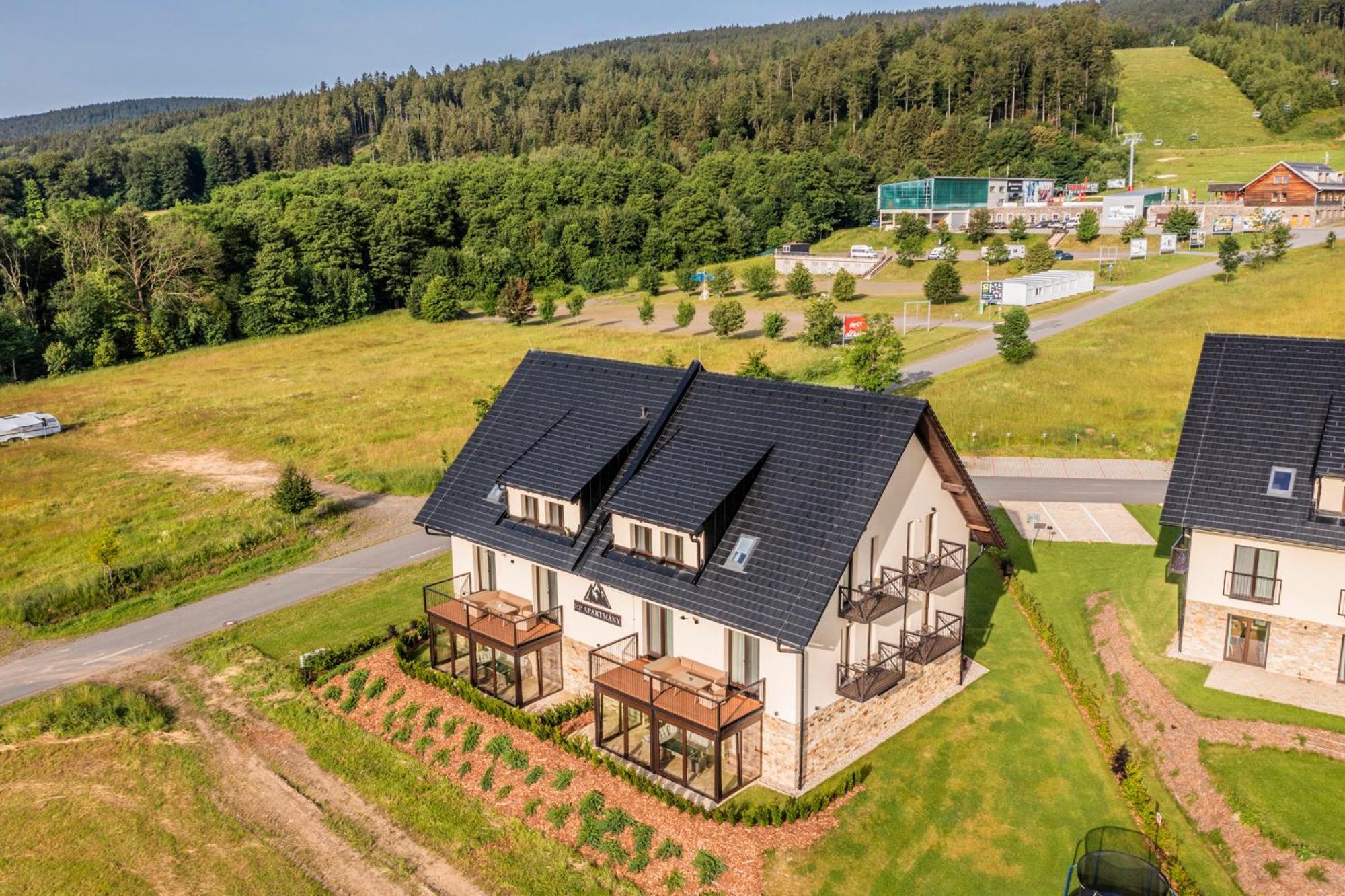Hp Apartmany Skiareal- Bukova Hora V Orlickych Horach 100 M Od Lanovky Červená Voda Exterior foto
